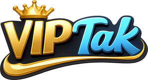 VIP Tak লাল এস্পোর্টস লোগো